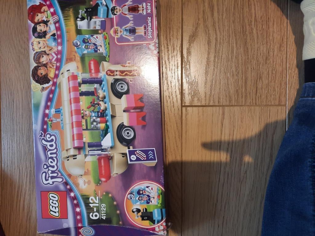 Lego friends hotdogkraam stephanie en  Nate, Ophalen of Verzenden, Zo goed als nieuw, Complete set, Lego