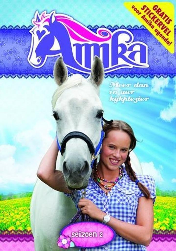 Amika seizoen 1&2dvd boxen, Enlèvement ou Envoi, Tous les âges, Comme neuf, TV fiction