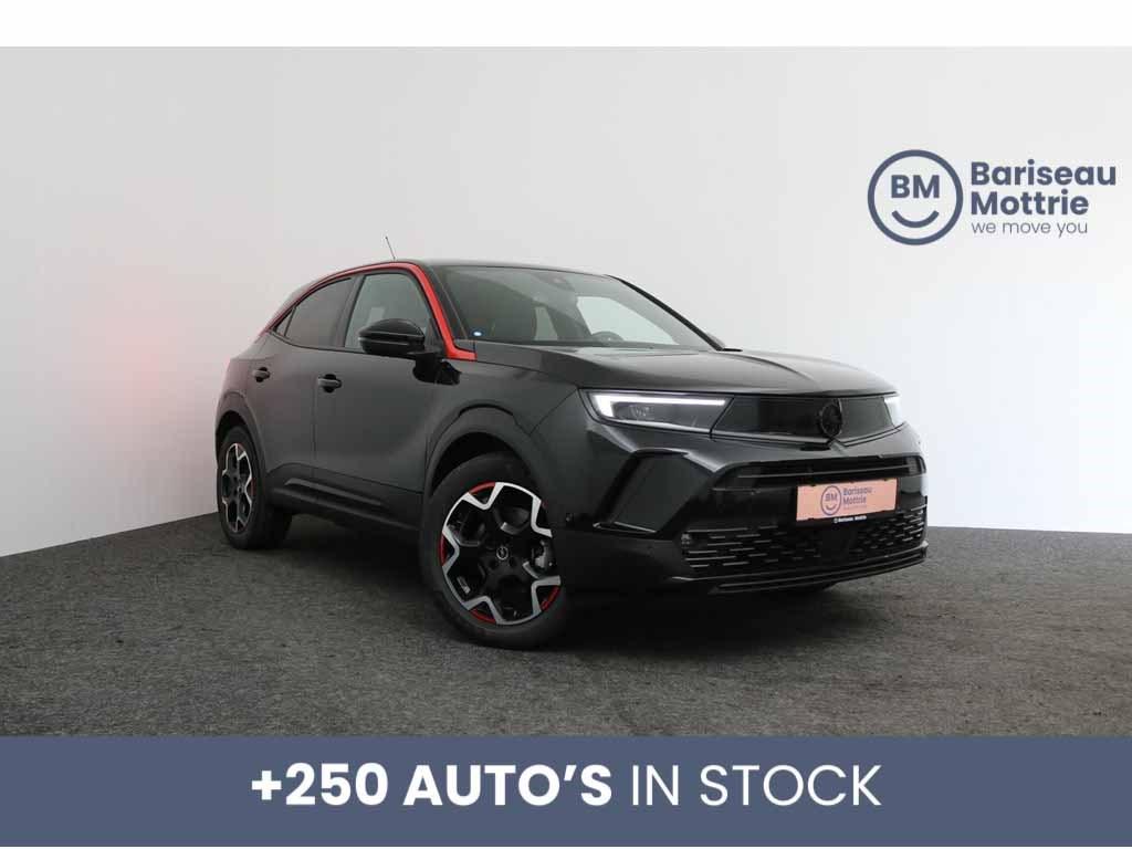 Opel Mokka-e E GS-LINE *BTW AFTR*CARPLAY*SENSOREN*CAMERA*LE, 136 pk, Zwart, 5 deurs, SUV of Terreinwagen