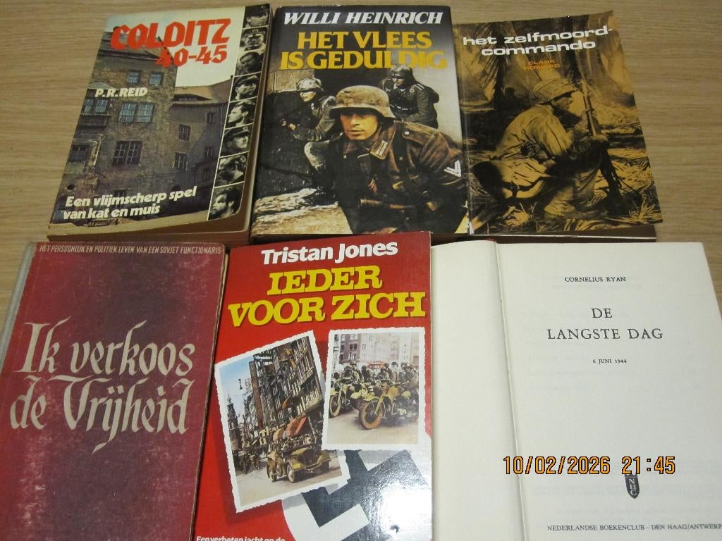 Verschillende oorlogsboeken, Boeken, Oorlog en Militair, Ophalen of Verzenden