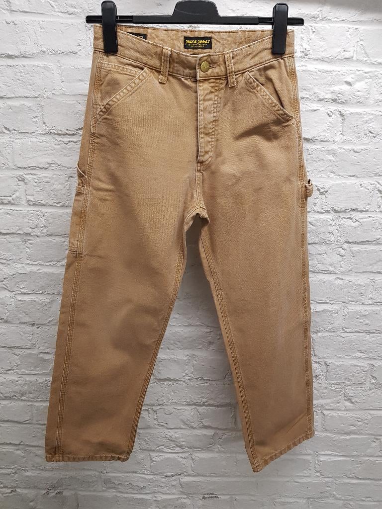 Jeans gekleurd - Jack&Jones - maat 28/32 - loose fit, Kleding | Heren, Spijkerbroeken en Jeans, Zo goed als nieuw, Overige jeansmaten