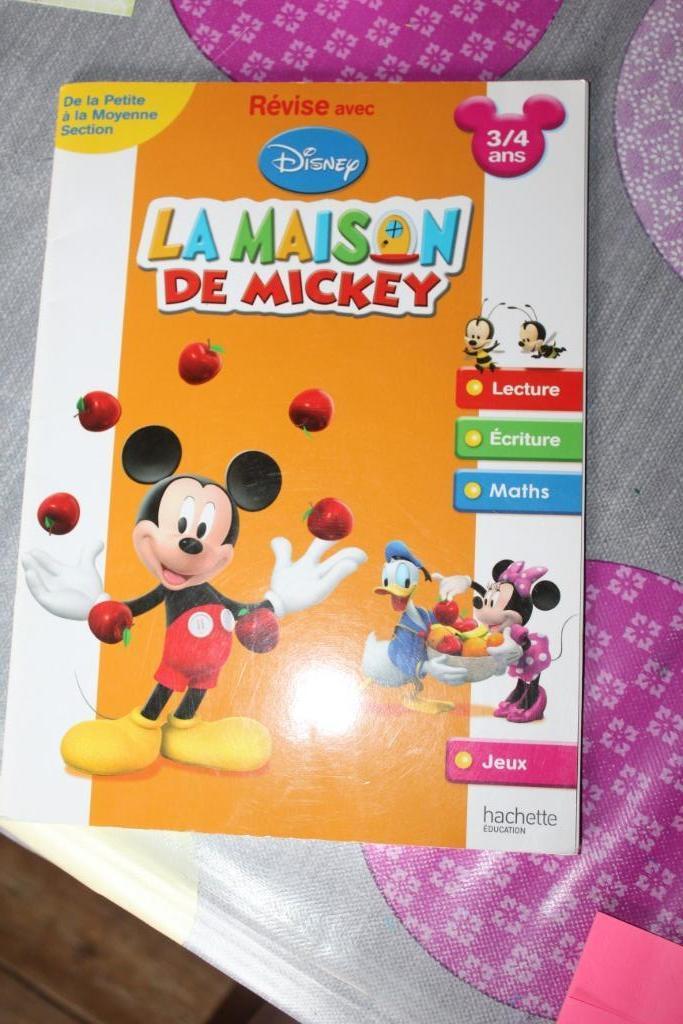 Livre exercice - petite section - Mickey, Livres, Enlèvement ou Envoi