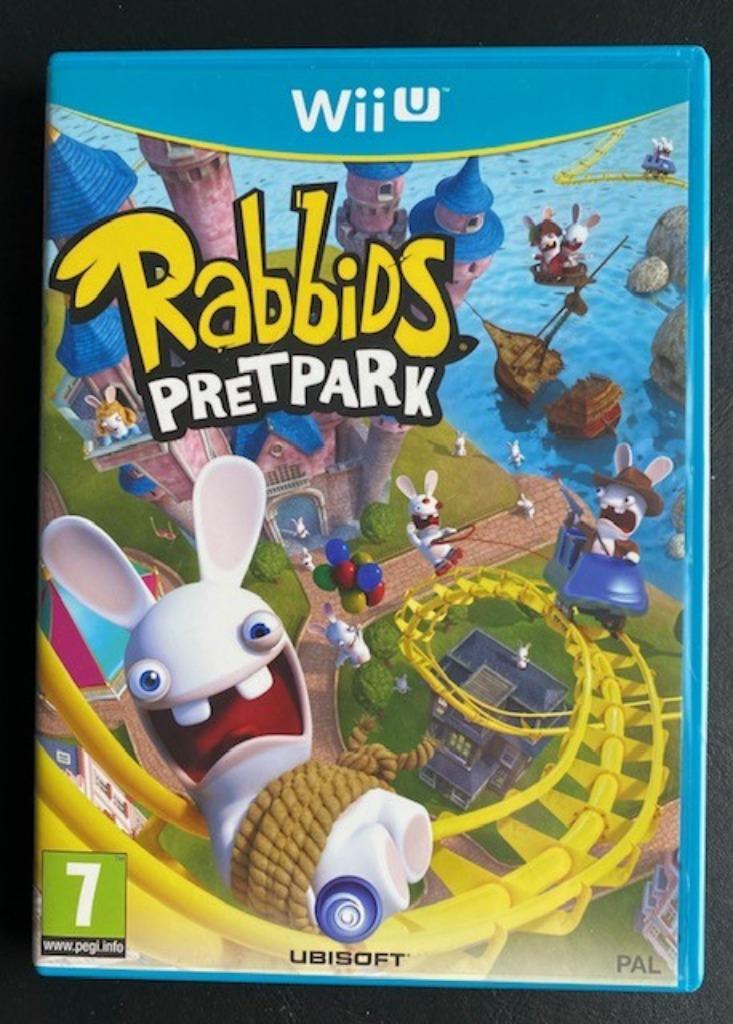 Jeu - Parc d'attractions Rabbids (Wii U), Consoles de jeu & Jeux vidéo, Enlèvement ou Envoi, À partir de 7 ans, Aventure et Action
