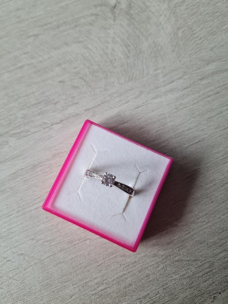 bague en argent, neuve, jamais portée, taille 60, Enlèvement, Neuf, Argent, Argent