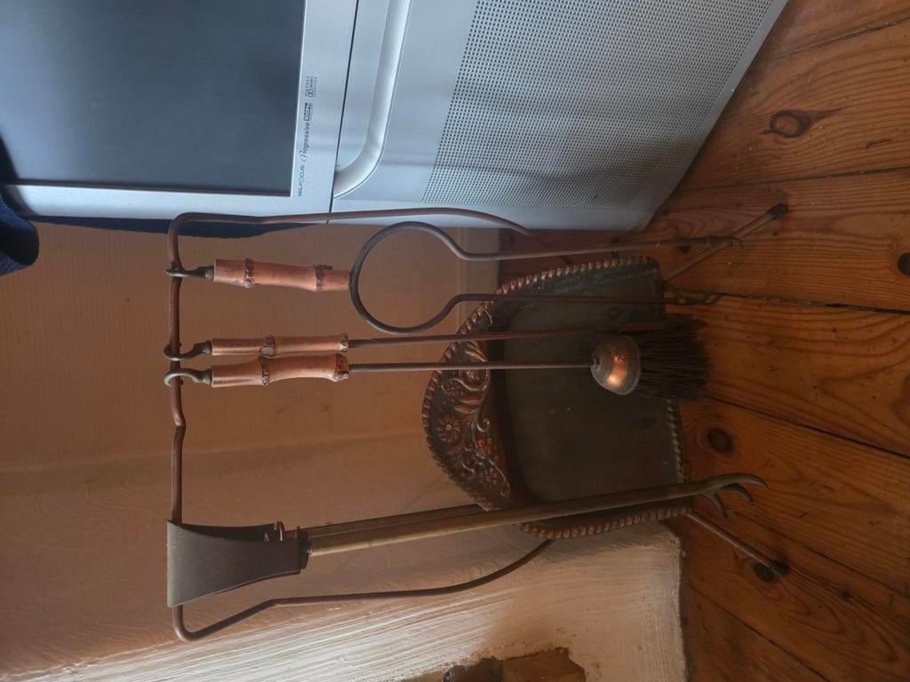 Kit pour cheminée en CUIVRE.20 EUROS, Enlèvement, Utilisé