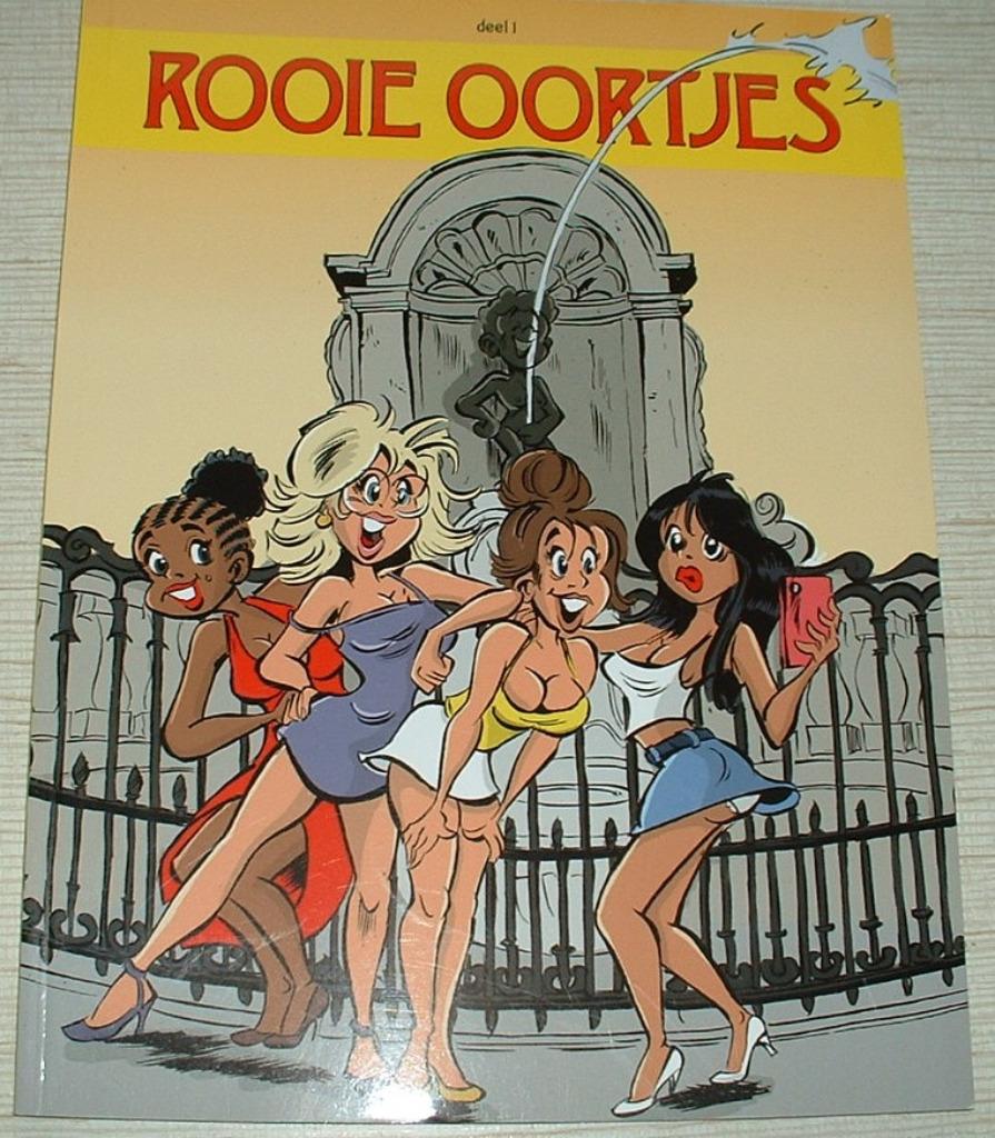 rooie oortjes 2e reeks deel 1, Livres, BD, Comme neuf, Une BD, Enlèvement ou Envoi