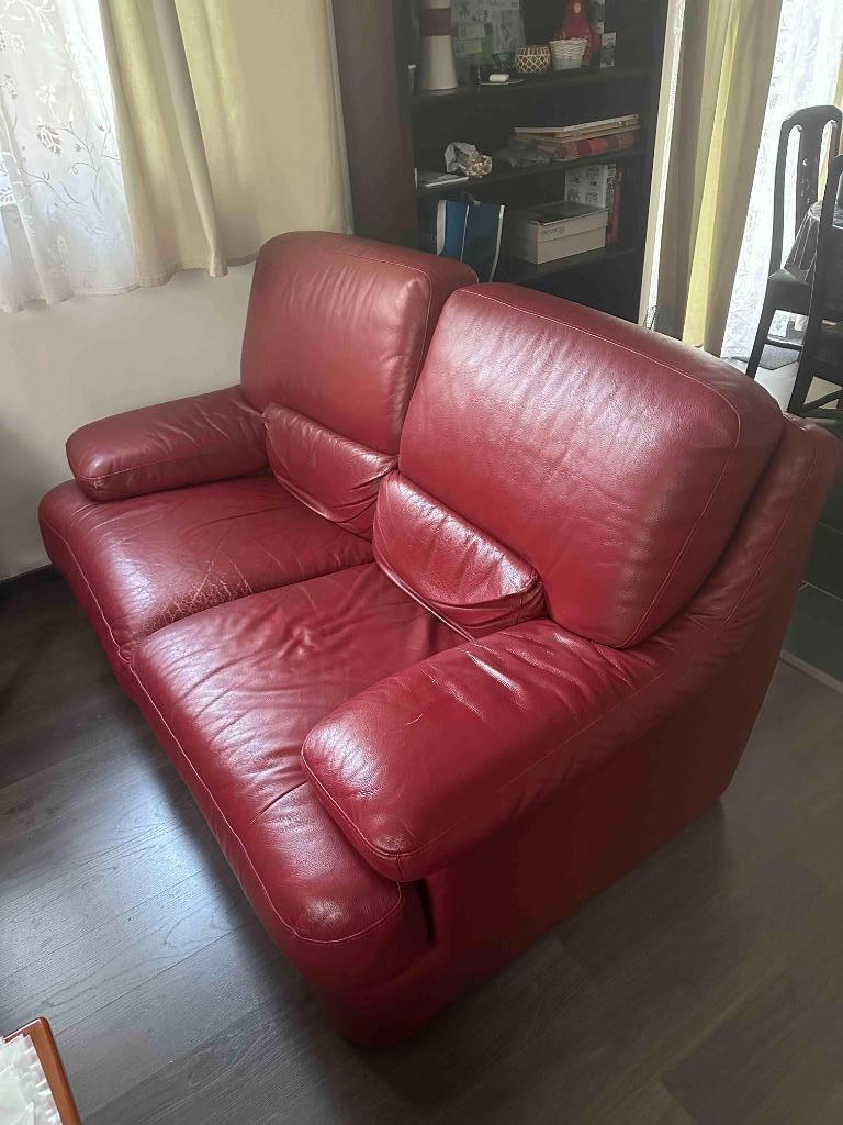 A vendre : Canapé vintage Calia — À restaurer, Maison & Meubles, Année 70/80, 200 à 250 cm, Banc droit, Enlèvement