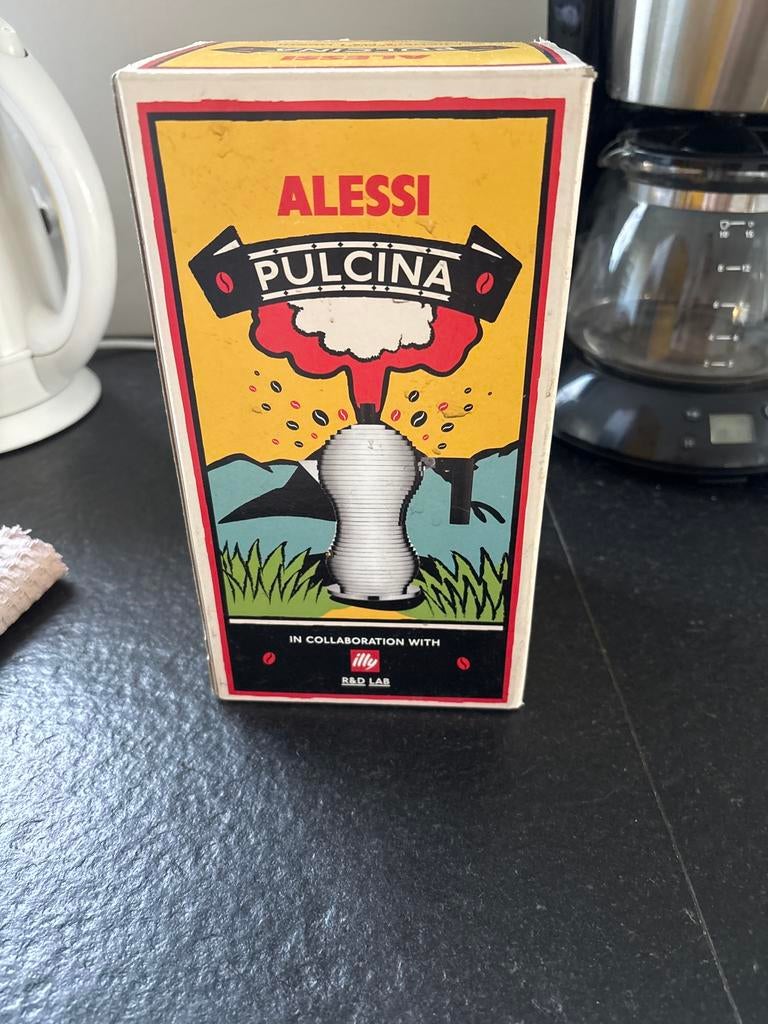 Cafetiere Alessi Pulcina design, Enlèvement ou Envoi, Neuf, Cafetière, Autres types