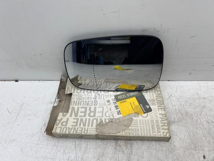 Glace rétroviseur gauche d'un Renault Clio, Renault, -, 3 mois de garantie, Utilisé