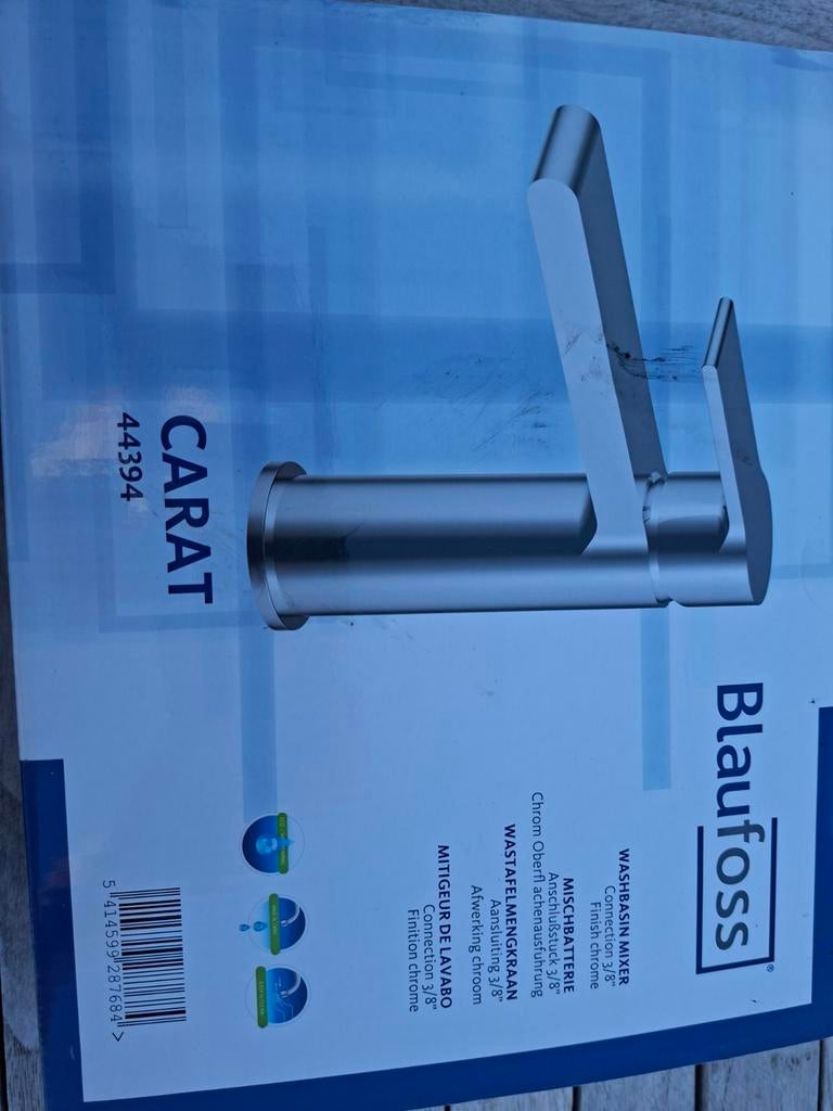 X2O blaufoss carat kraan nieuw, Ophalen, Nieuw, Chroom, Kraan