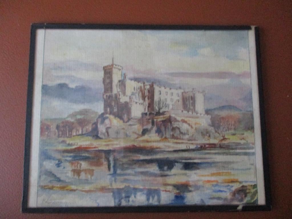 Aquarel van P. Vandermeersch, Ophalen of Verzenden