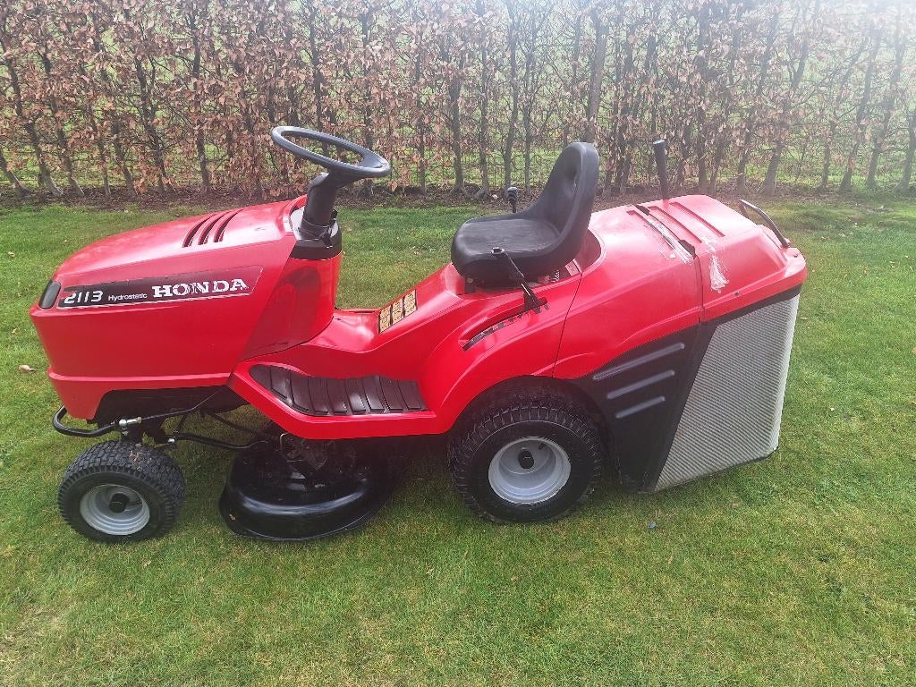 Zitmaaier honda, Tuin en Terras, Zitmaaiers, Ophalen, Honda, Gebruikt, Elektrische starter