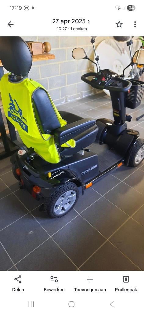 Scootmobiel, Ophalen, 16 t/m 25 km, 16 km/u of meer, Gebruikt
