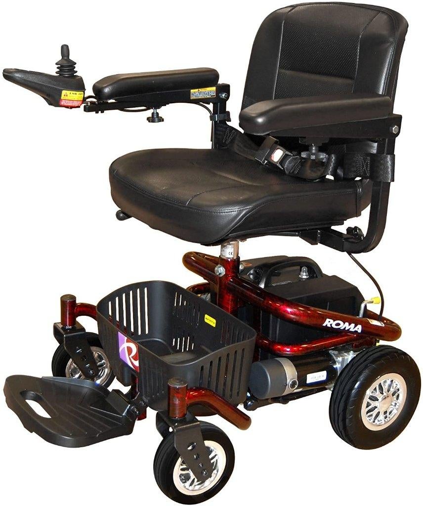 Reno II Roma compacte elektrische rolstoel., Diversen, Ophalen of Verzenden, Zo goed als nieuw, Elektrische rolstoel