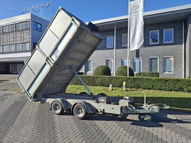 Ifor Williams TT35 kipper, hoge borden, oprijbalken (K03), Auto diversen, Aanhangers en Bagagewagens, Ophalen, Zo goed als nieuw