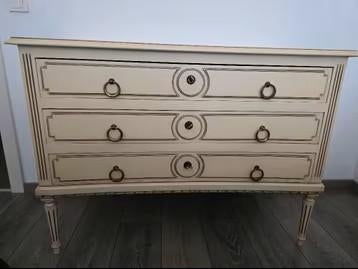 Louis XVI‑stijl (laat 18e eeuw) - 3-ladenkast, Ophalen
