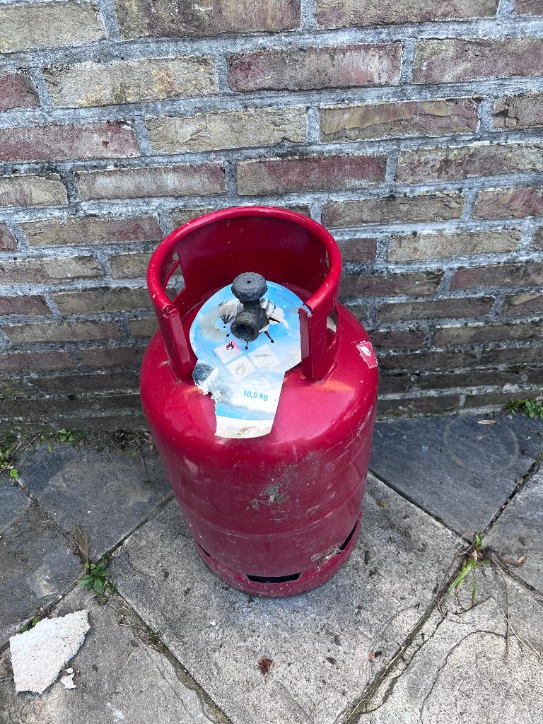 Volle gasfles propaan 10,5kg, Caravans en Kamperen, Kampeeraccessoires, Ophalen, Zo goed als nieuw