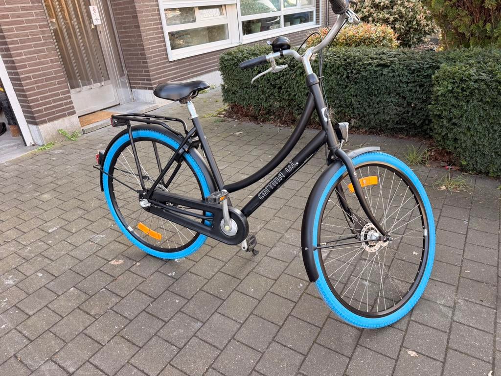 Cortina damesfiets, Fietsen en Brommers, Fietsen | Dames | Omafietsen, 47 tot 50 cm, Ophalen, Zo goed als nieuw, Versnellingen