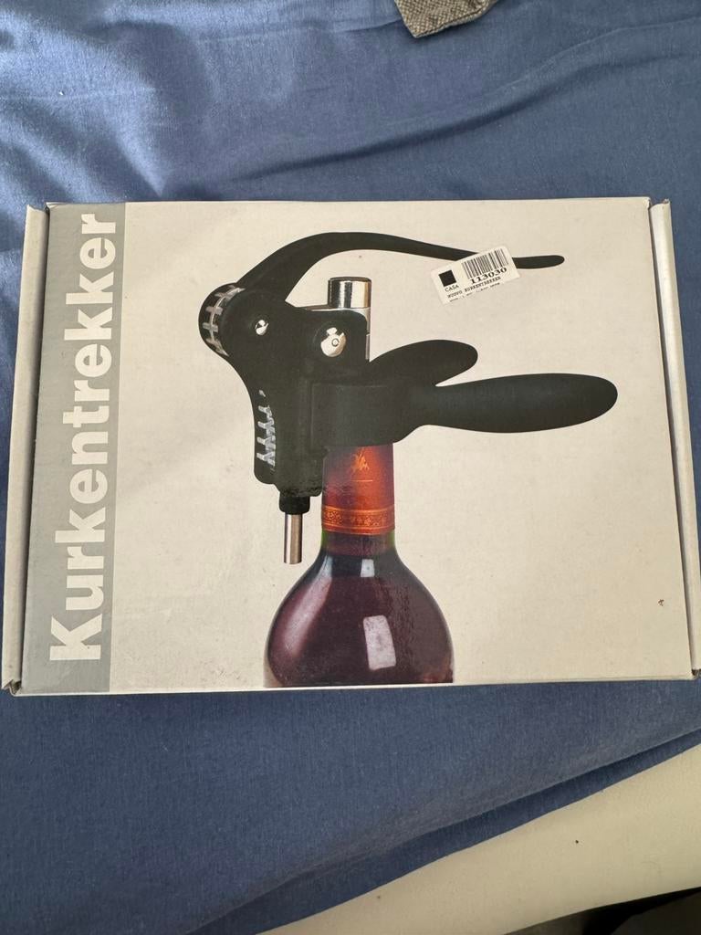 Nieuwe kurkentrekker, Ophalen of Verzenden, Zo goed als nieuw