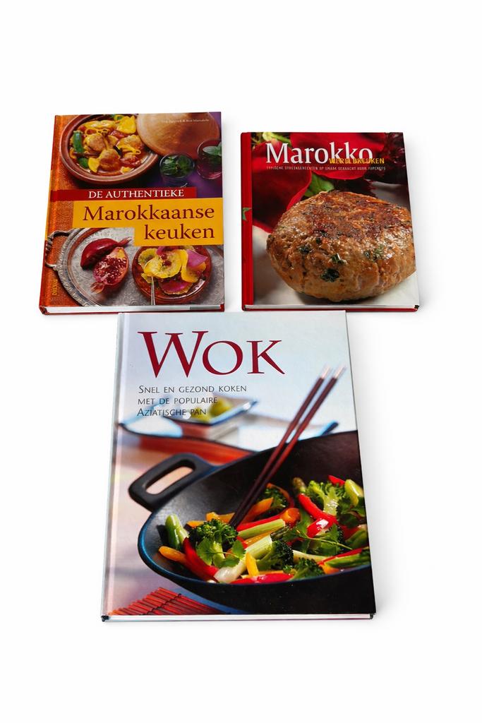 KOOKBOEKEN AZIATISCHE EN MAROKKAANSE KEUKEN, Ophalen of Verzenden, Nieuw