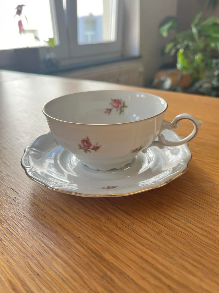 Service Seltmann Weiden Bavaria ‘Rose’ porcelaine blanche, Enlèvement