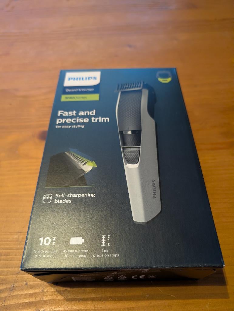 Philips beard trimmer 3000, Ophalen of Verzenden, Nieuw, Scheren en Epileren