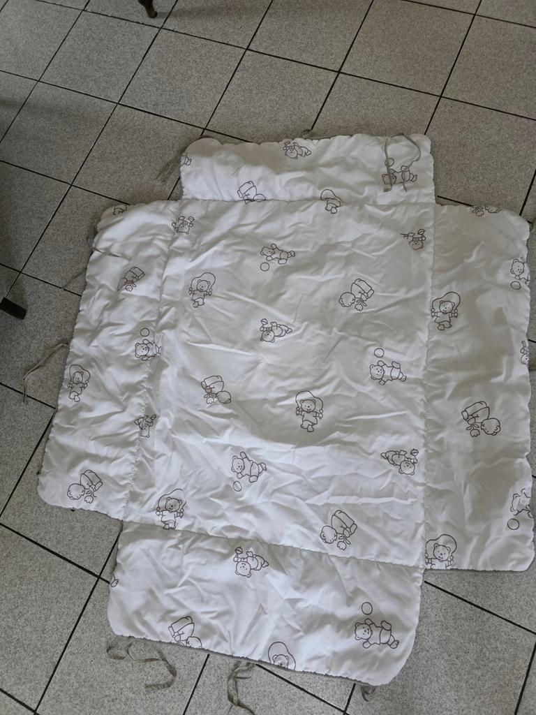 Tapis de parc avec bordure/tapis de parc avec bordure, Enlèvement ou Envoi, Utilisé, Carré, Tapis de parc