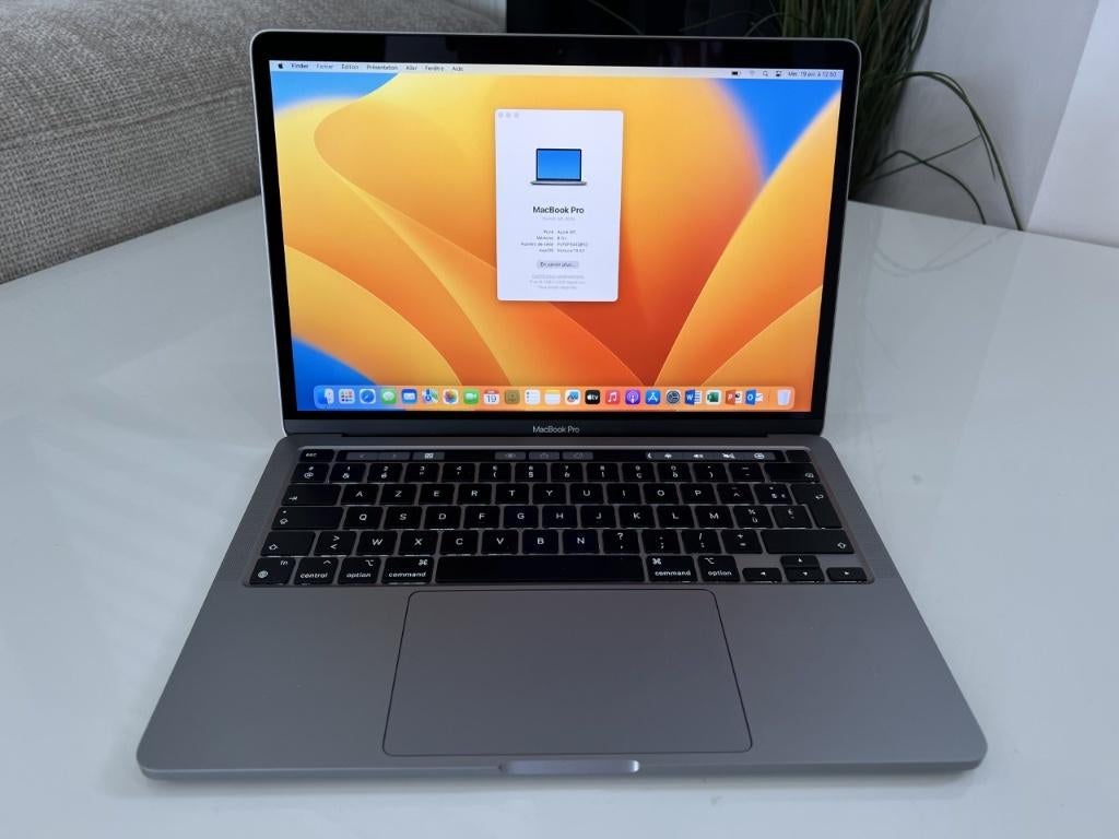 Macbook Pro 13 - (M1-chip/256 GB SSD), Computers en Software, Apple Macbooks, Zo goed als nieuw, Azerty, 16 GB, Ophalen