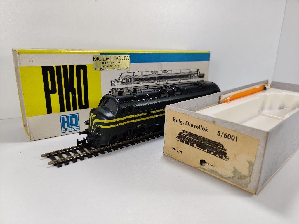 PIKO 5/6001 NMBS, Analogique, Enlèvement ou Envoi, Piko, Locomotive