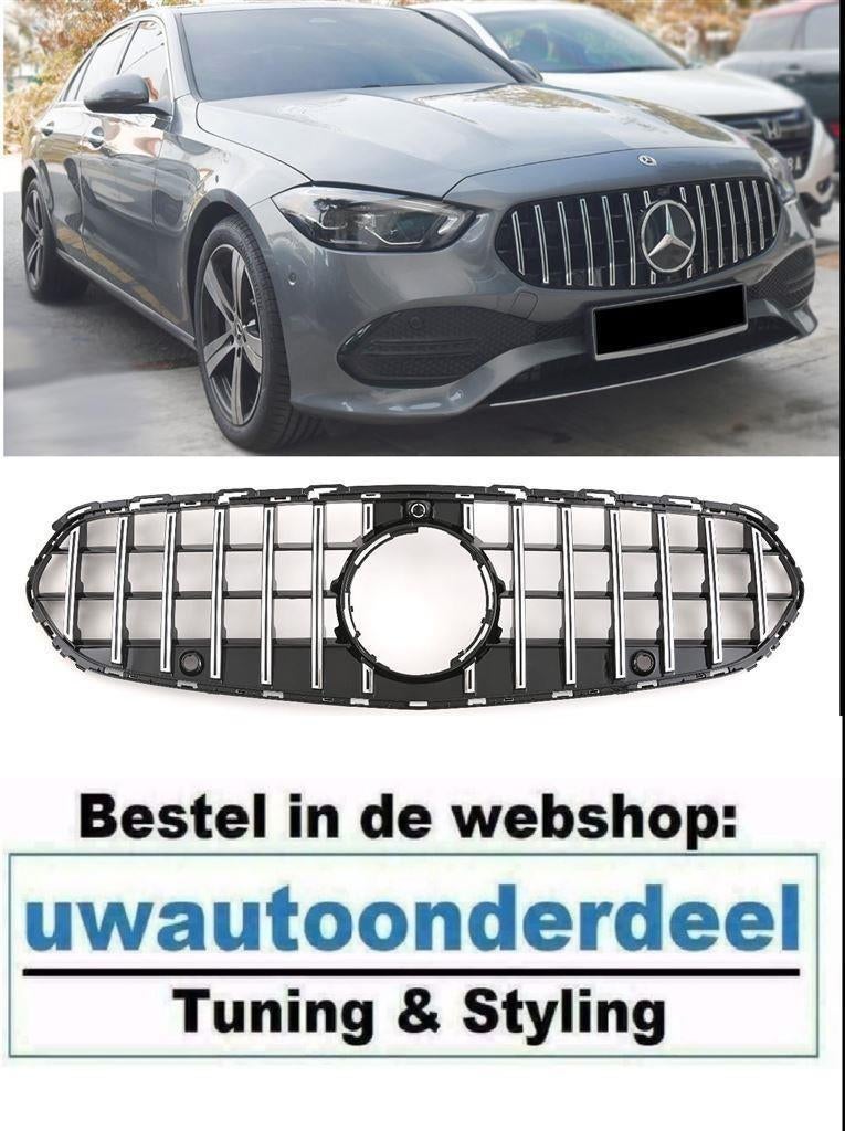 Panamericana GT Look Grill Voor MB C Klasse W206 Avantgarde, Auto diversen, Tuning en Styling, Verzenden