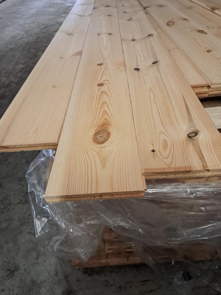 grenen vloerplanken 20mm dik 180mm werkende breedte voor, Ophalen, Nieuw, Vloerdelen of -planken