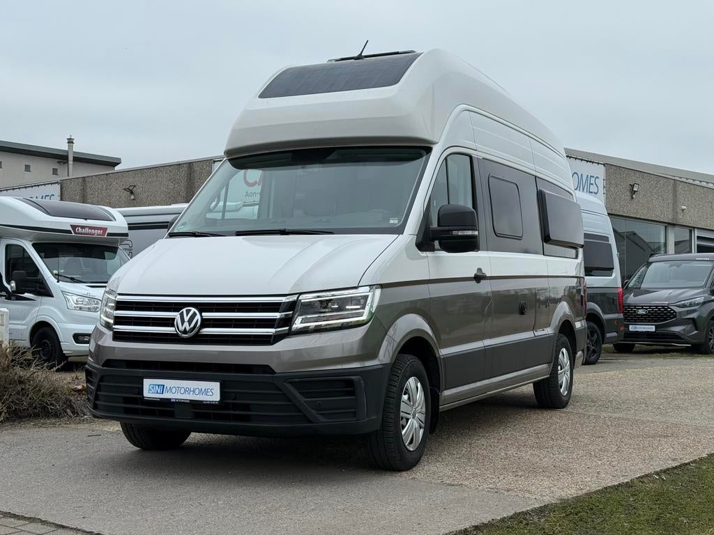 VW Grand California 600 - Full option - 2 KLEUREN - 177PK!, Automaat, Buscamper of Camperbus, Volkswagen, Diesel