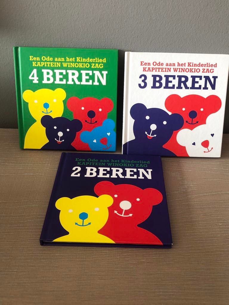 Kapitein Winokio zag 2/3/4 beren + 3 cd’s, Ophalen of Verzenden, Zo goed als nieuw