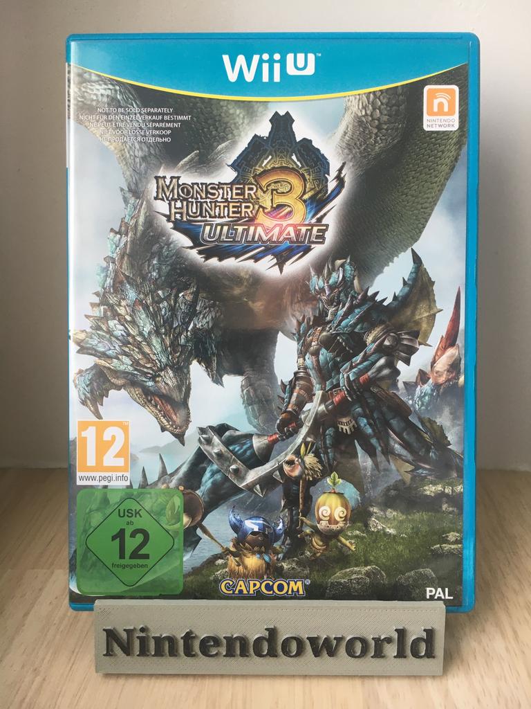 Monster Hunter 3 Ultimate (Nintendo WiiU), Ophalen of Verzenden, Zo goed als nieuw