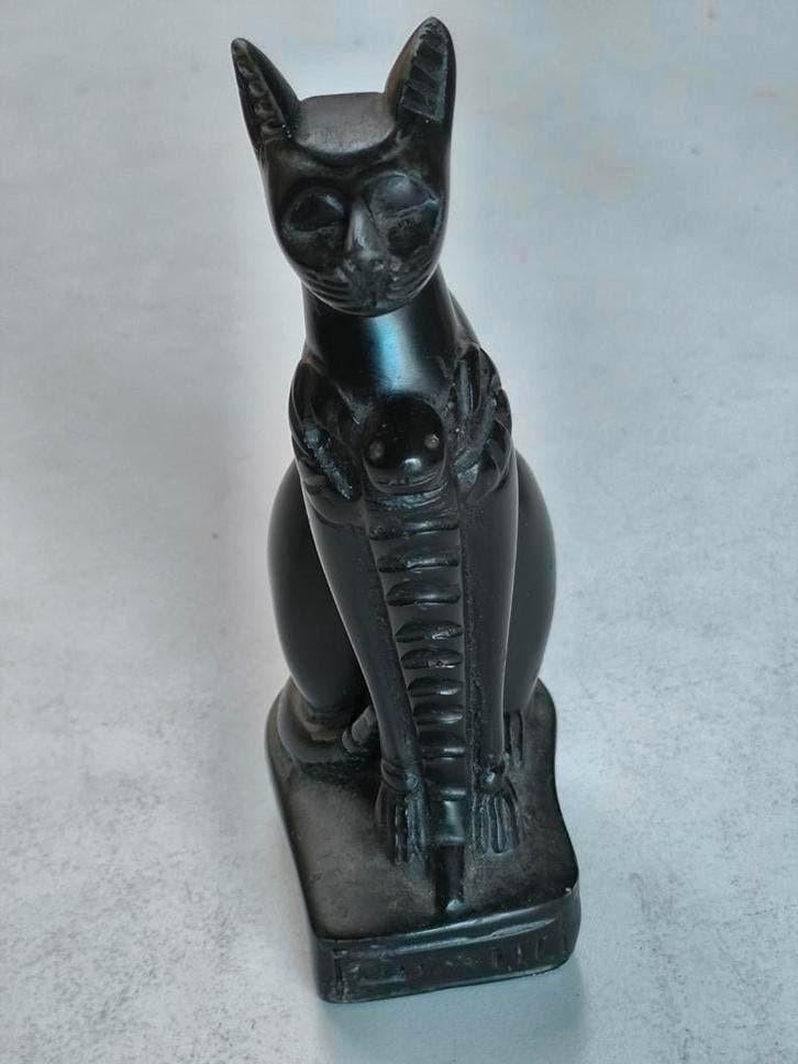 Beeld Egyptische godin Bastet, Verzamelen, Ophalen of Verzenden