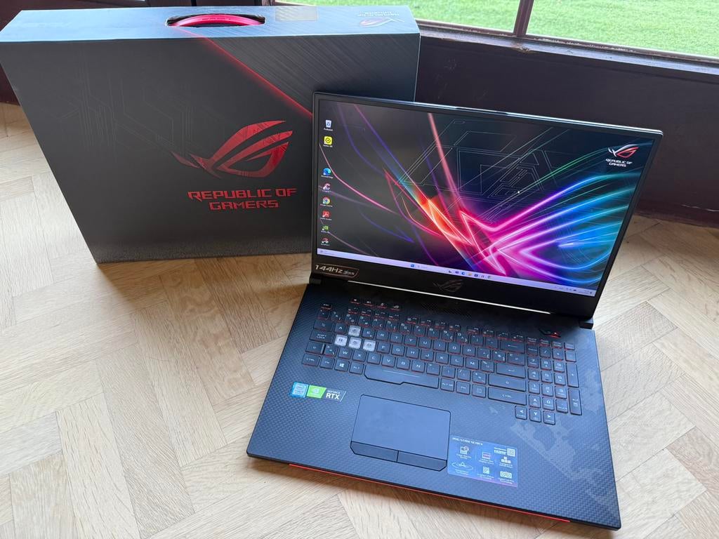 Asus gaming laptopt 17,3, Computers en Software, Ophalen, Zo goed als nieuw, Azerty, HDD
