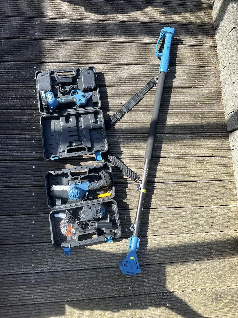 Snoei set, Ophalen, Zo goed als nieuw, Accu