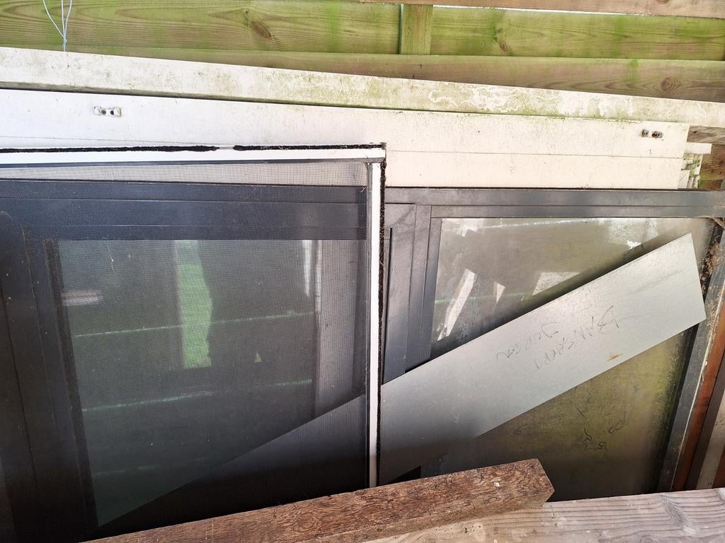 Houten ramen, Ophalen, Aluminium