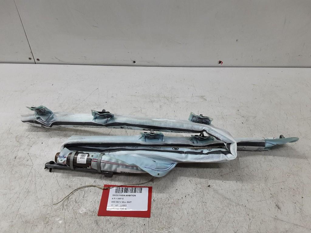 AIRBAG TOIT GAUCHE Skoda Fabia III (NJ3) (6V0880741B), Utilisé, Skoda