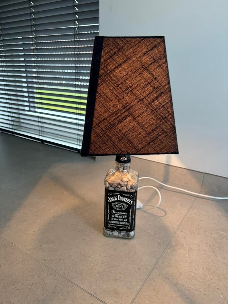 Lamp Jack Daniels, Huis en Inrichting, Lampen | Tafellampen, Ophalen of Verzenden, Zo goed als nieuw
