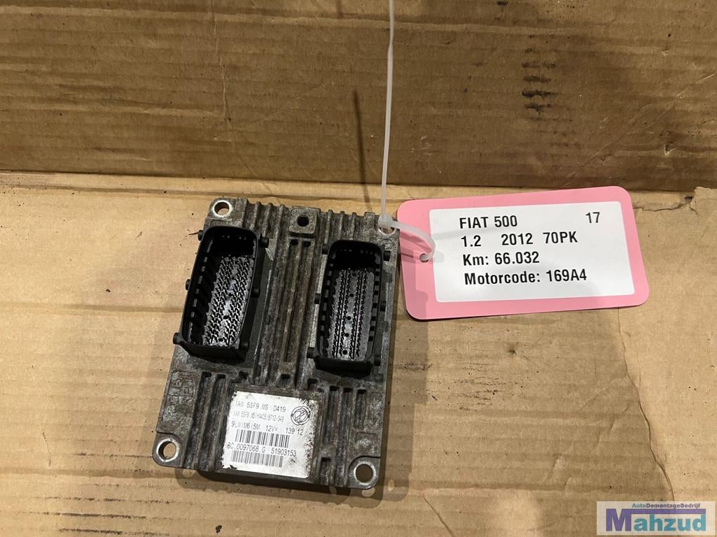 FIAT 500 1.2 ECU 169A4 51903151, Gebruikt, Stellantis Europe S.p.A., Info@stellantis.com, Corso Giovanni Agnelli 200
10135  Turin, IT