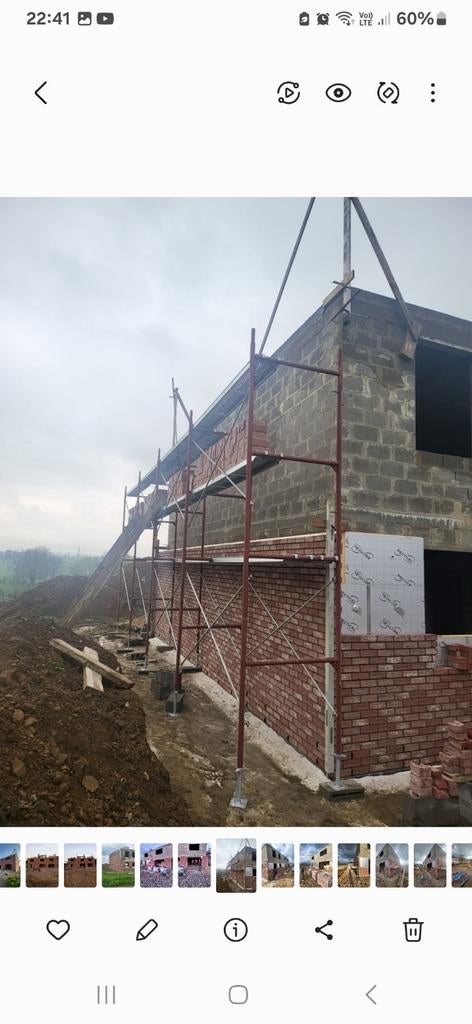 Echafaudage maçon, Bricolage & Construction, Échafaudages, Enlèvement