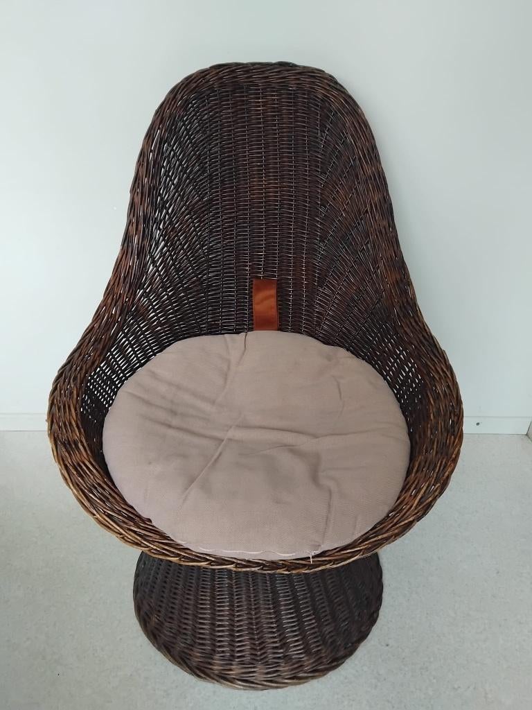 Rotan zetel, Antiek en Kunst, Ophalen