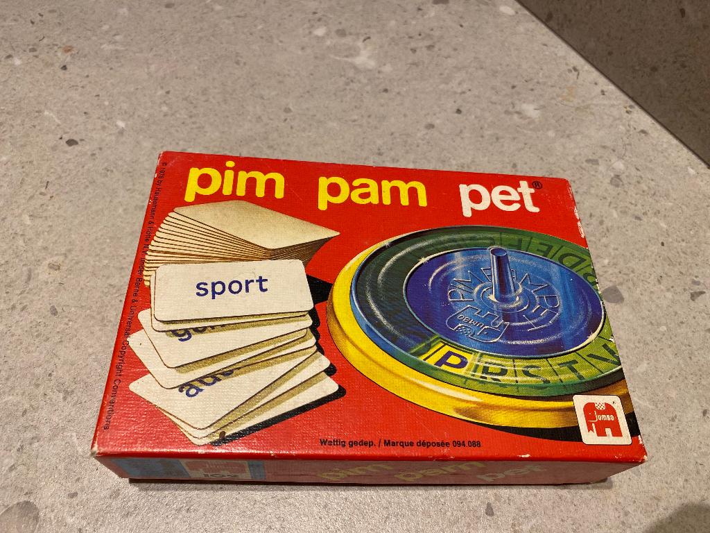 Pimpampet, Drie of vier spelers, Ophalen, Gebruikt, Jumbo