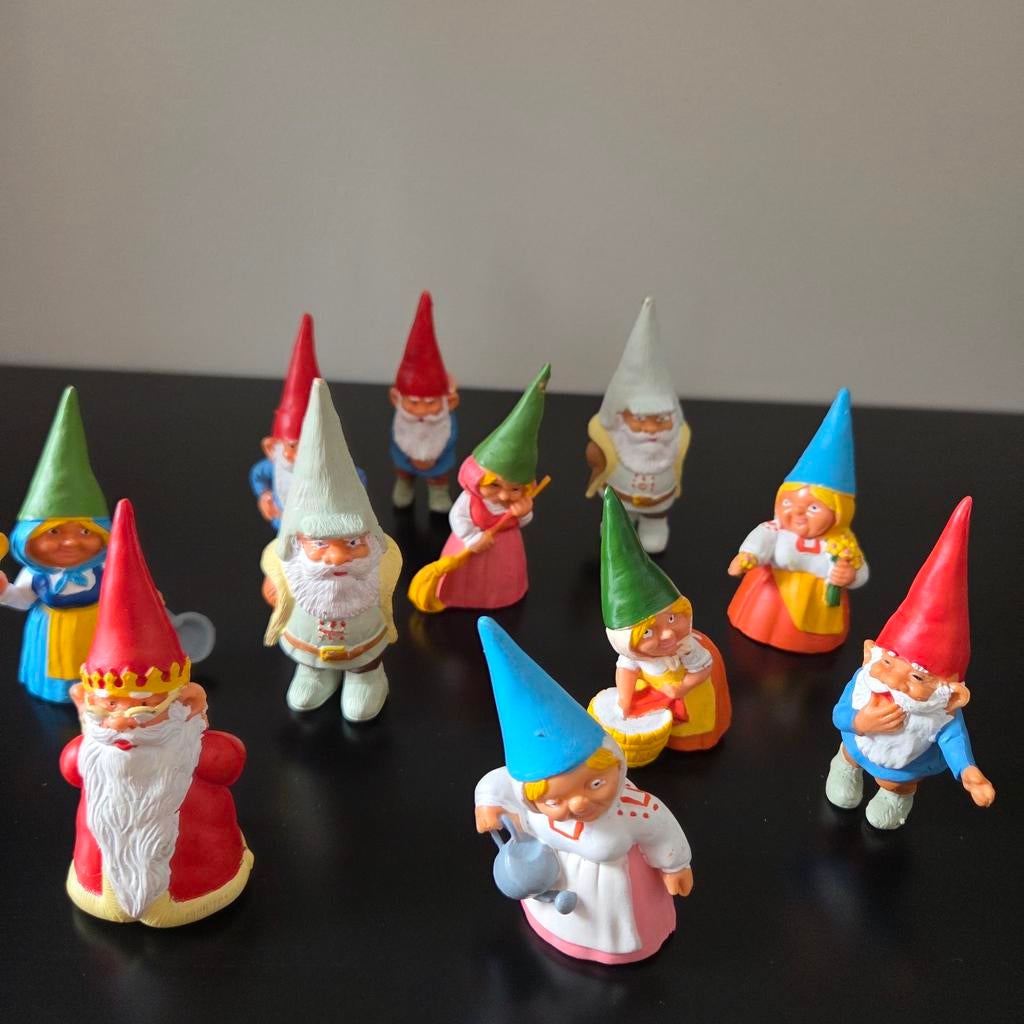 11 figuren van David de kabouter., Verzamelen, Poppetjes en Figuurtjes, Verzenden