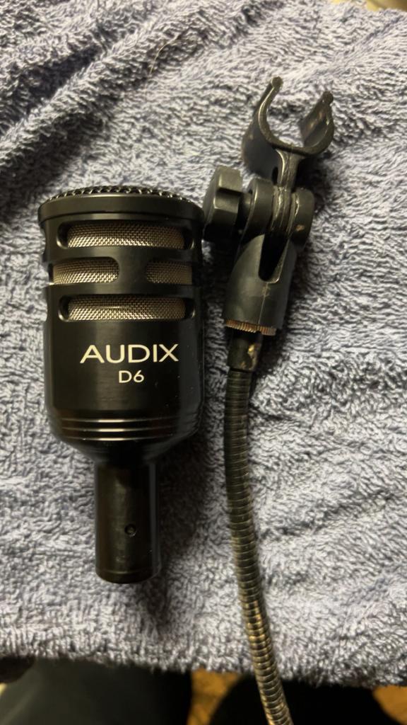 Audix D6, Muziek en Instrumenten, Microfoons, Ophalen, Zo goed als nieuw, Instrumentmicrofoon