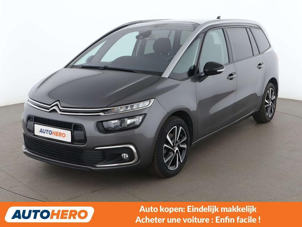 Citroën C4 Spacetourer 1.5 Blue-HDi Shine (automatique), Autos, Argent ou Gris, Achat, Euro 6, 7 places