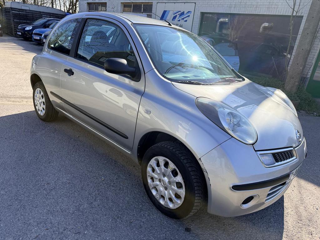 Nissan micra 2009 essence. (Airco), Argent ou Gris, Boîte manuelle, Noir, Micra