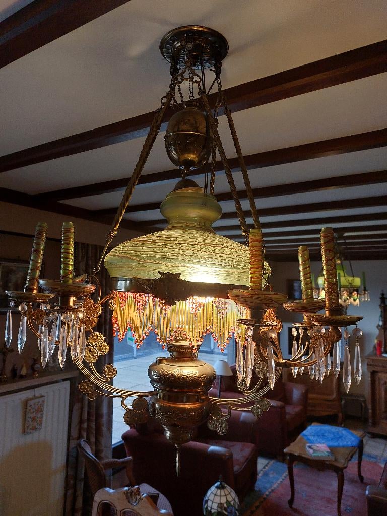 lustre, Antiquités & Art, Curiosités & Brocante, Enlèvement