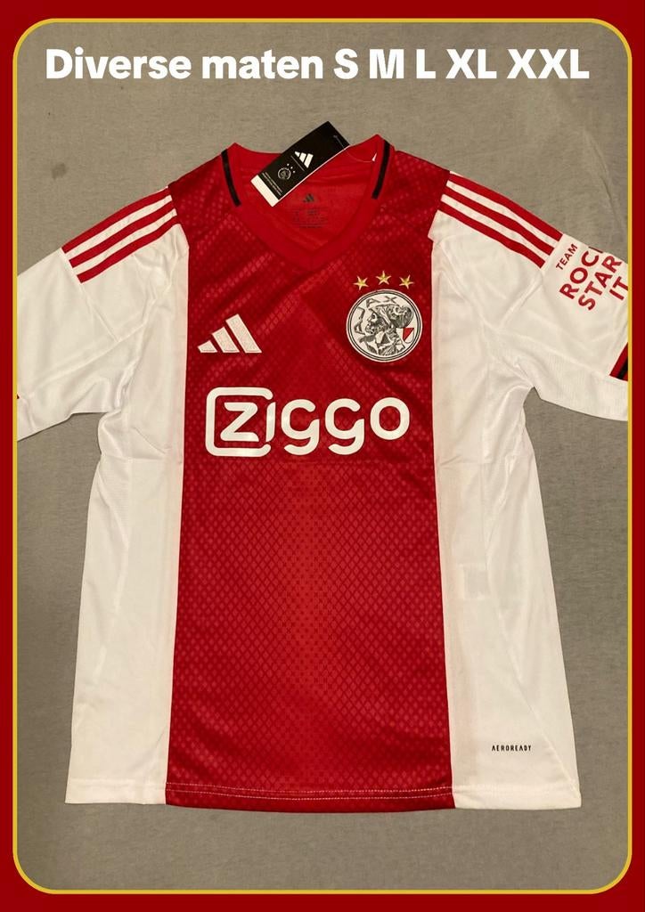 AJAX thuisshirt, Sport en Fitness, Voetbal, Ophalen of Verzenden, Nieuw, Shirt